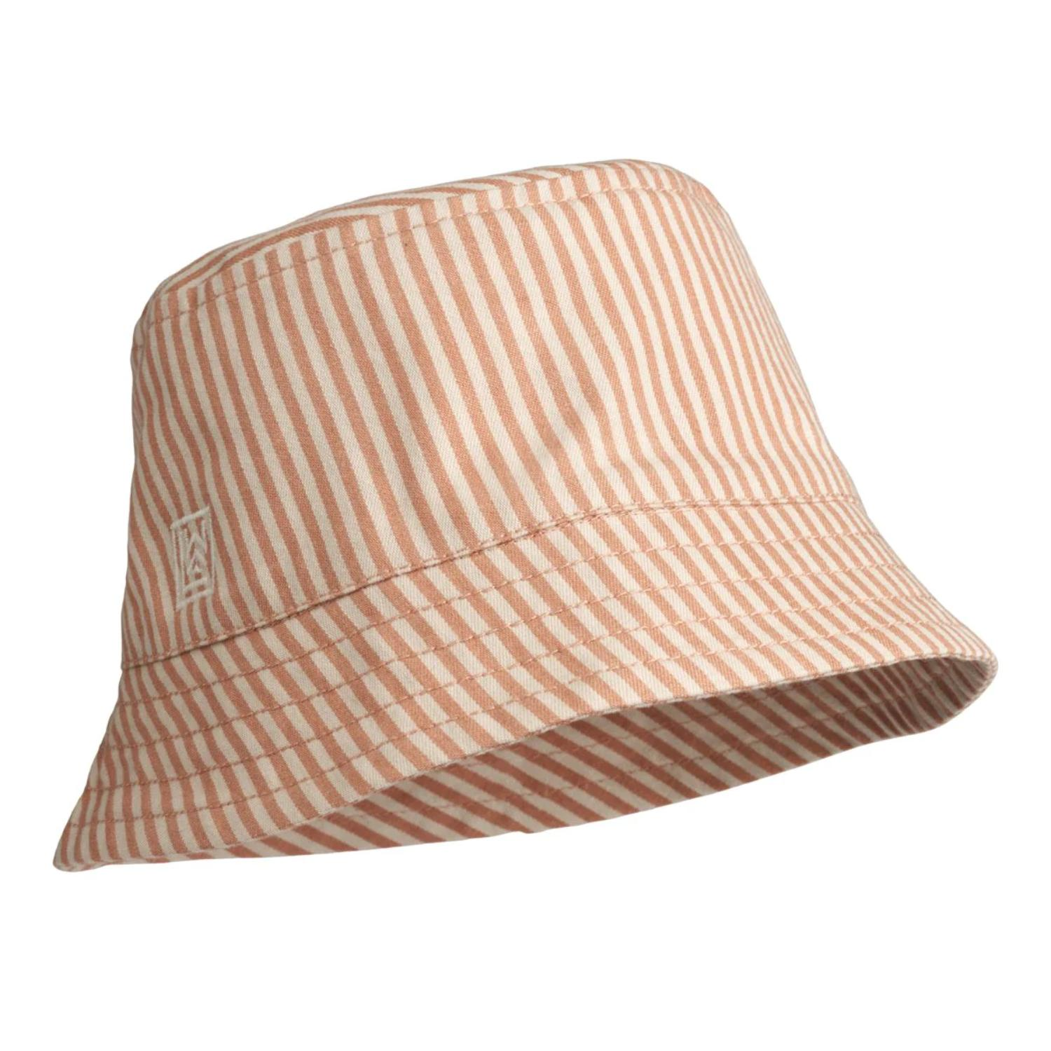 Liewood Chapéu Salva Stripe Tuscany R./Sandy 9/12m