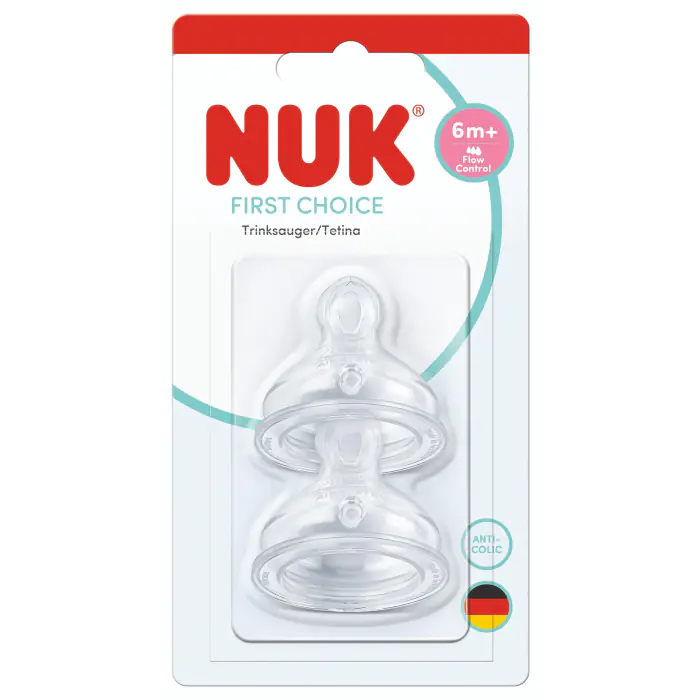 Nuk First Choice+ Tet Controlo Fluxo Sl X2