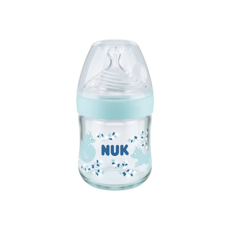 Nuk Nature Sense Biberão Indicador de Temperatura Vidro120mL Tetina S