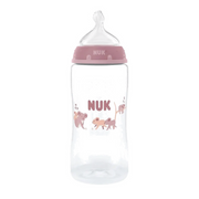 Nuk First Choice Biberão PP 300 Rosa Tetina Silicone M