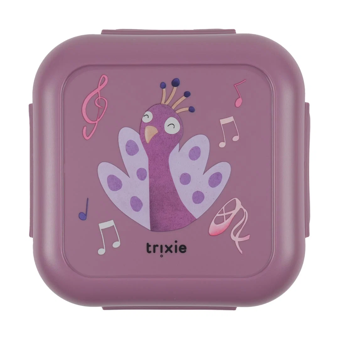Trixie Lancheira Pequena c/ Clip - Ballerina Mrs. Peacock