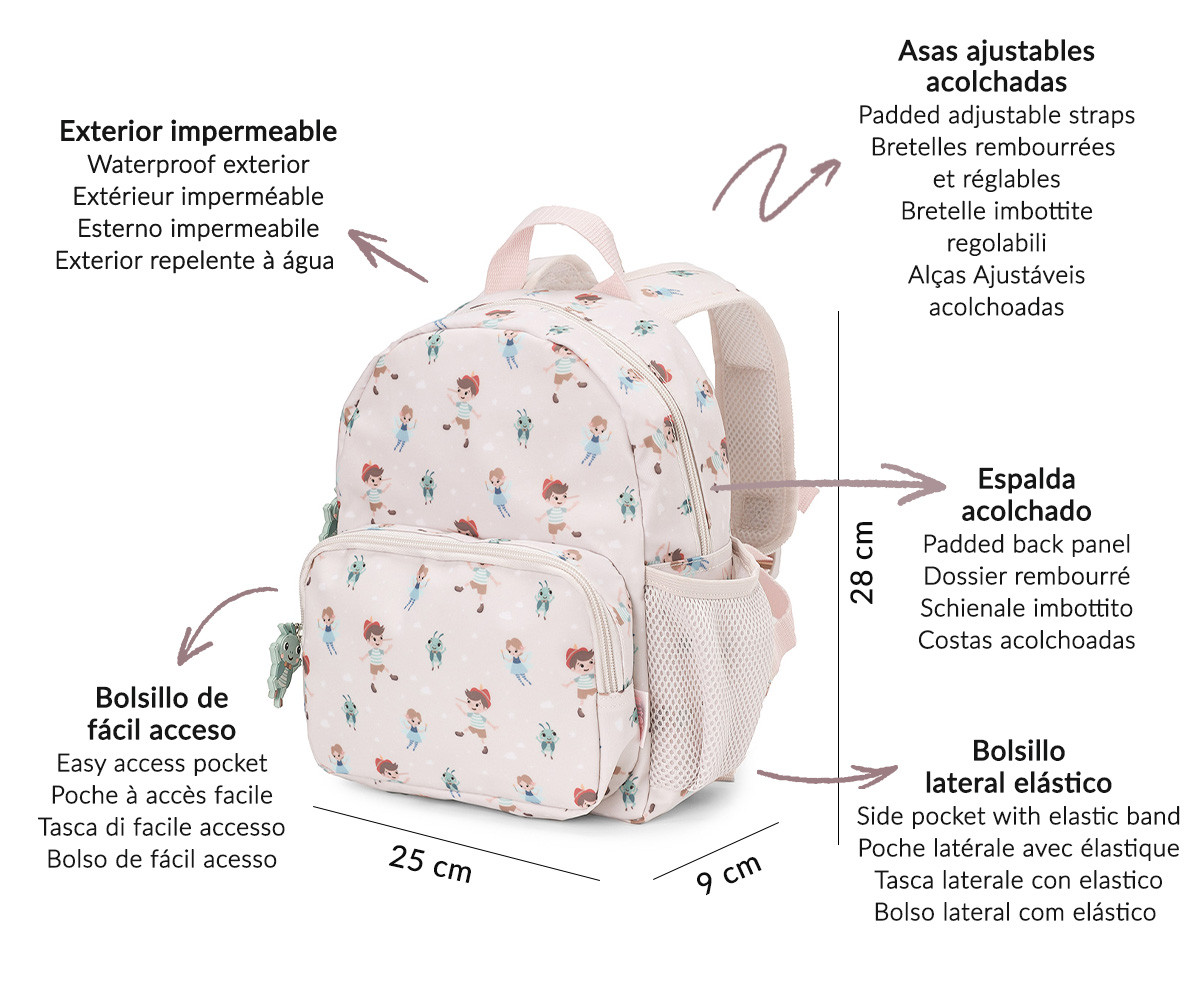 Tutete Mochila Infantil The Wooden Boy