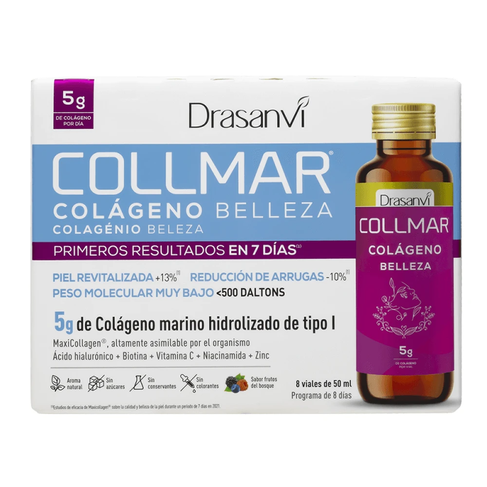 Collmar Colagénio Beleza Frutos Bosque 8x50ml