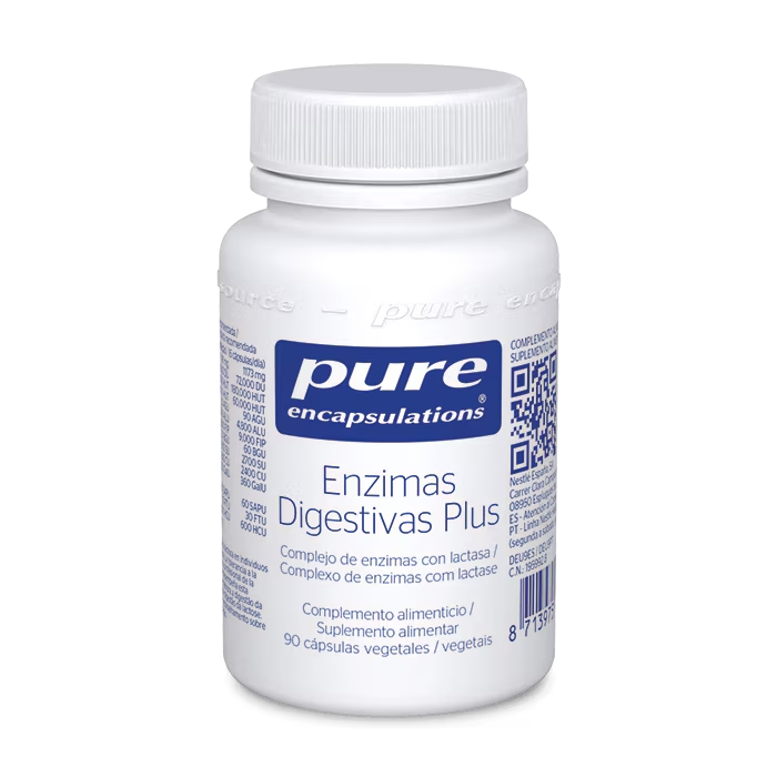 Pure Encapsulations Enzimas Digestivas Plus Cápsulas X90