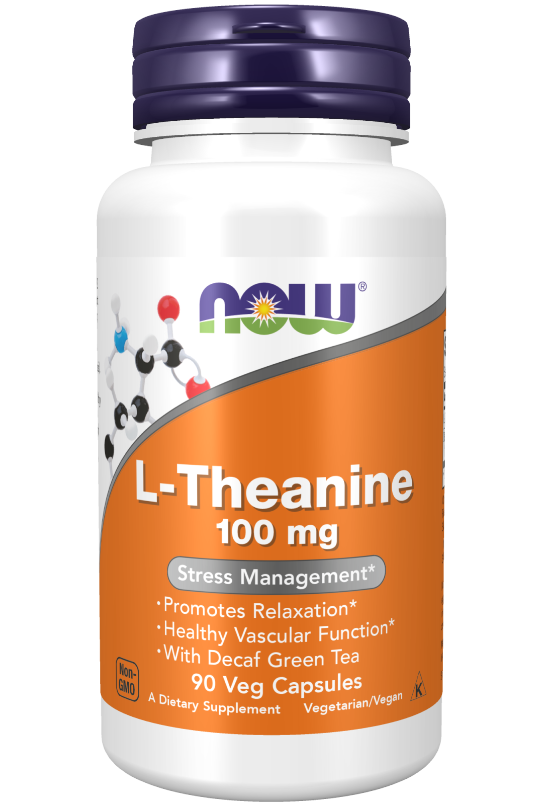 Now L-Theanine 100mg 90 Cápsulas