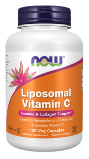 Now Liposomal Vitamin C  120 Veg Cápsulas