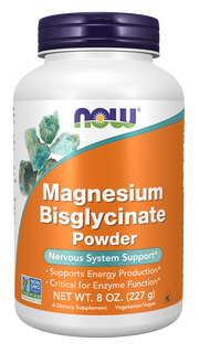 Now Magnésio Bisglicinato em Pó 227 g