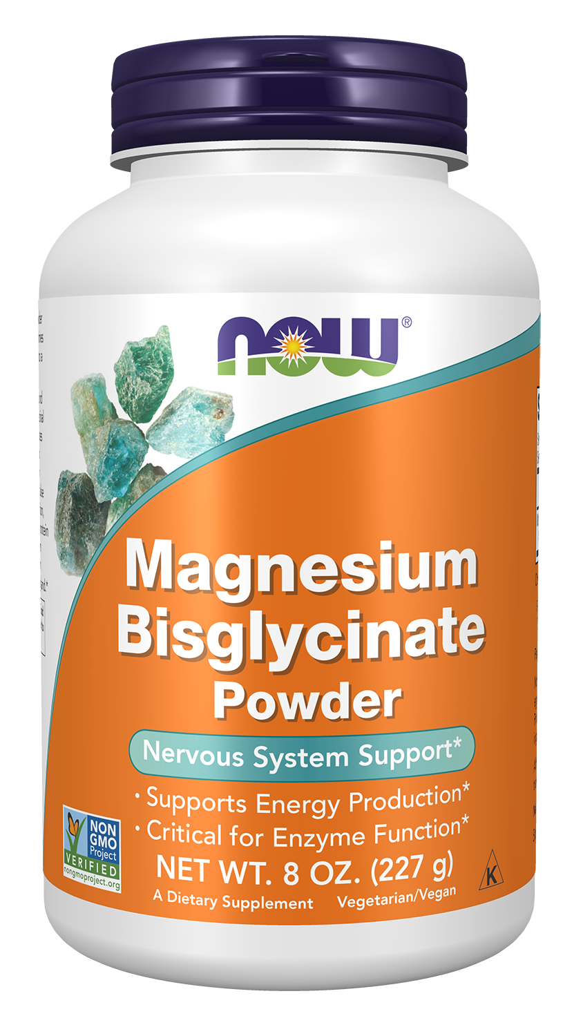 Now Magnésio Bisglicinato em Pó 227 g