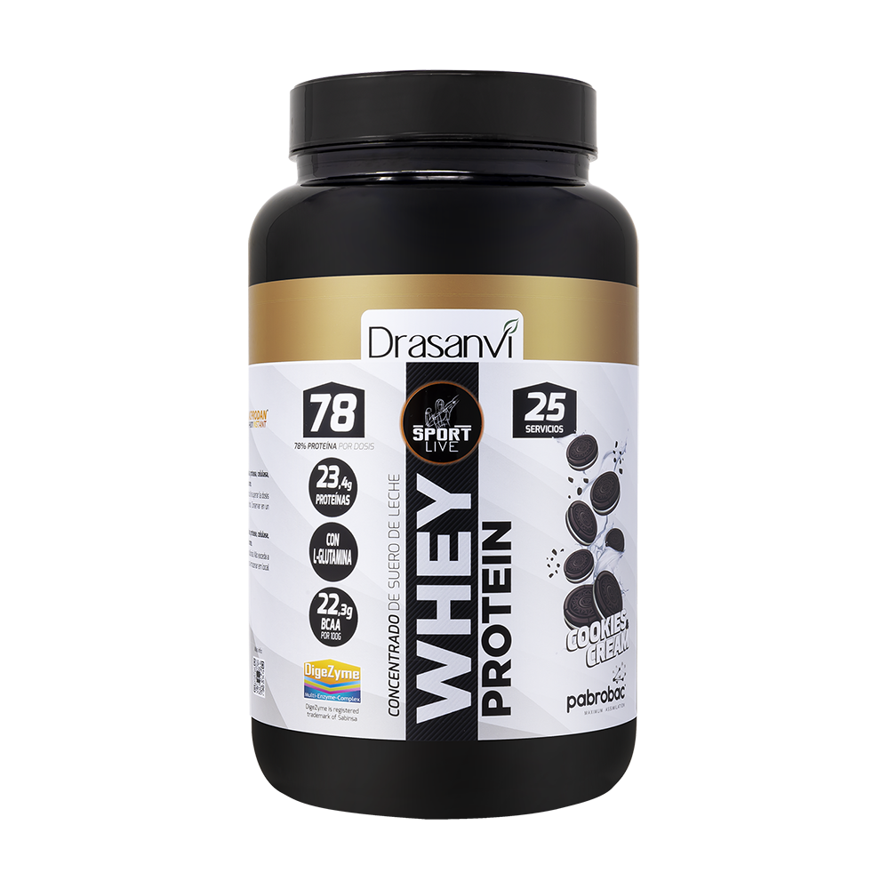 Drasanvi Whey Protein Conc. Cookies&Cream 750g