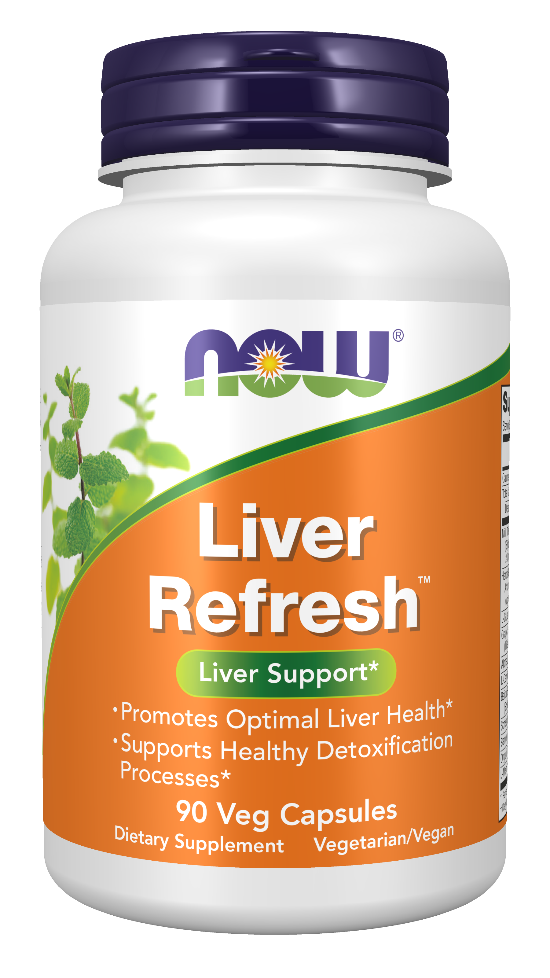 Now Liver Refresh 90 Cápsulas