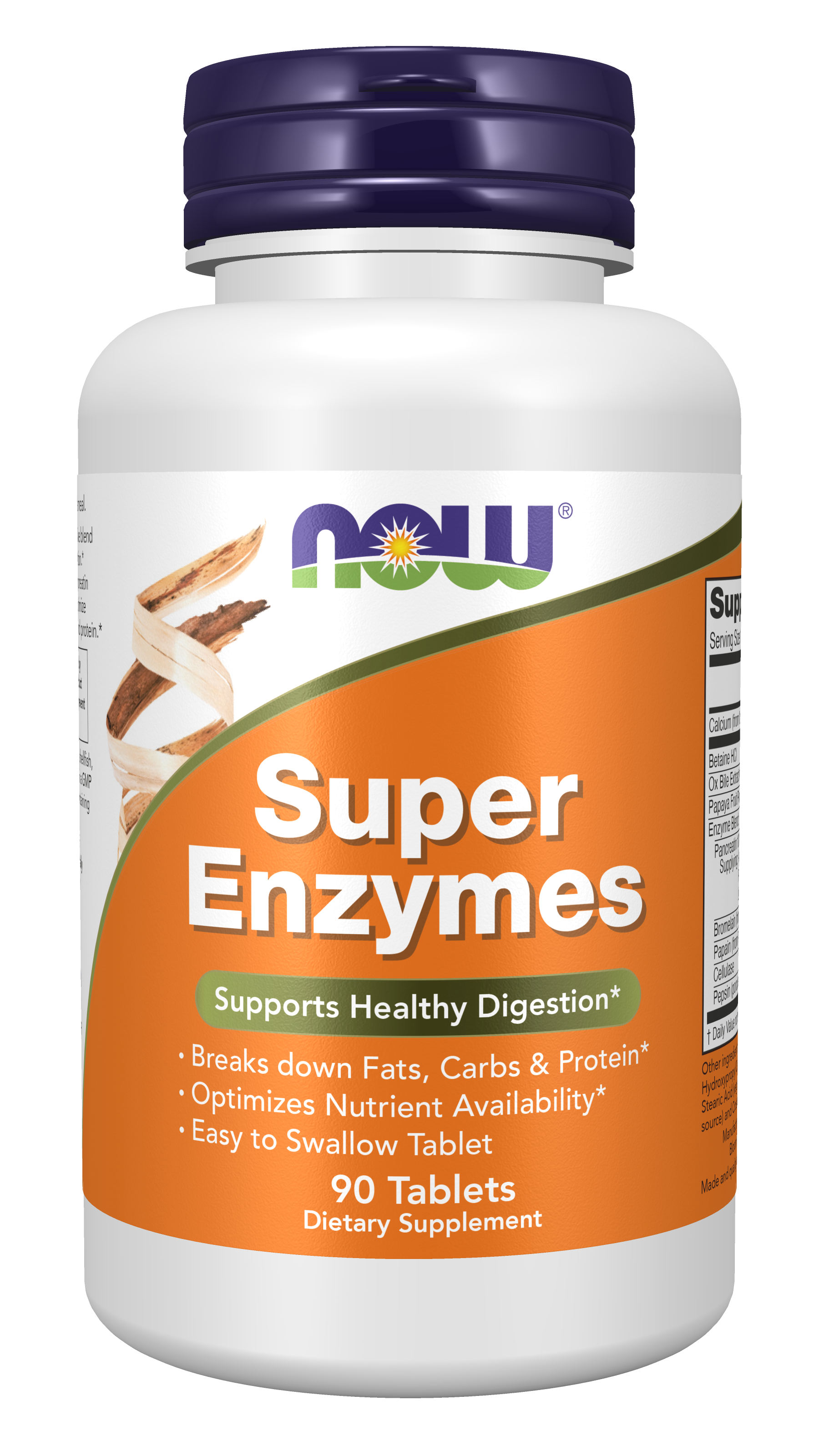 Now Super Enzymes 90 Cápsulas