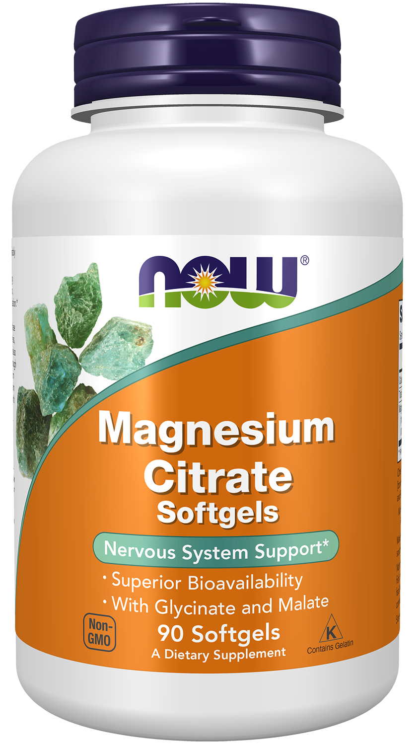 Now Magnesium Citrate 90softgels