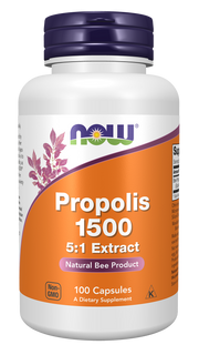 Now Propolis 1500 mg 100 Cápsulas