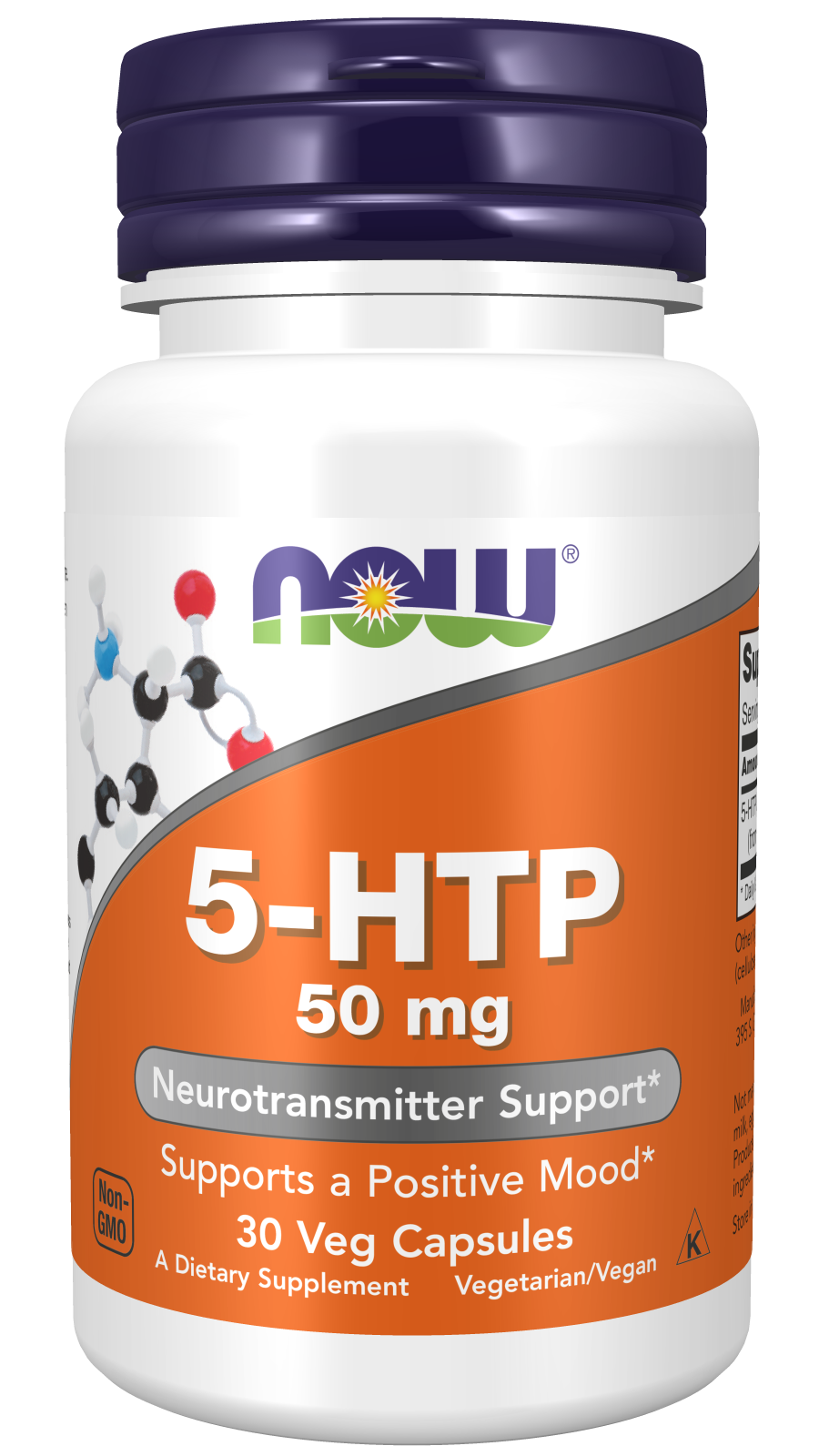 Now 5-HTP 50mg 30 C�psulas