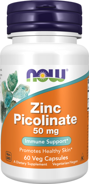 Now Zinco picolinato 50mg 60caps