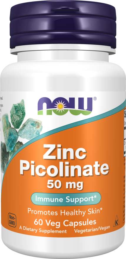 Now Zinco picolinato 50mg 60caps