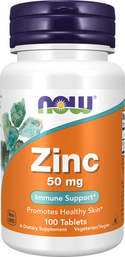 Now Zinc 50mg 100comps