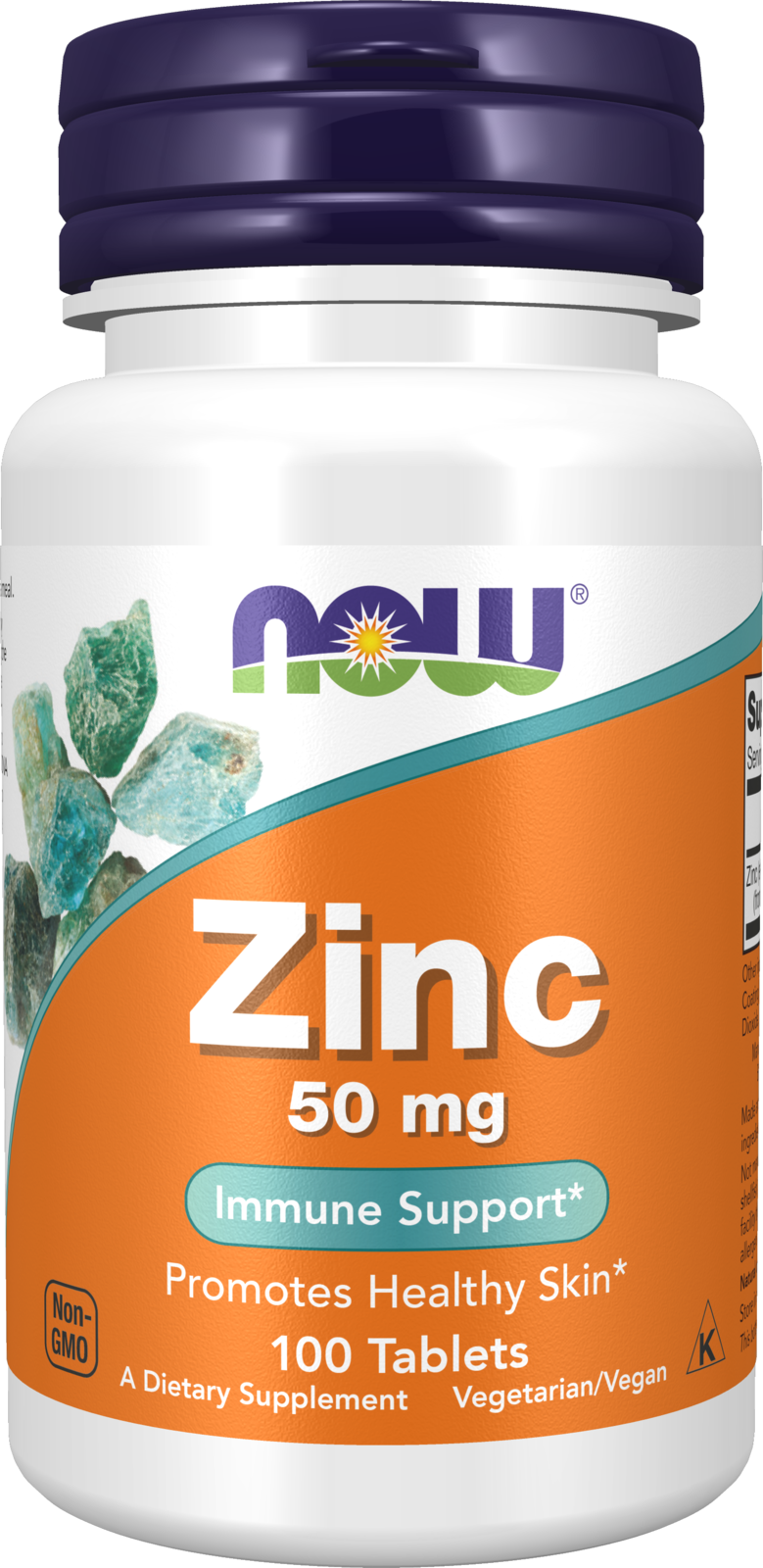 Now Zinc 50mg 100comps