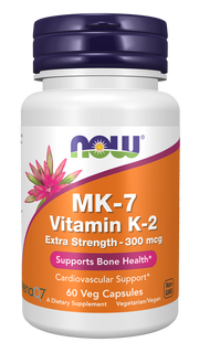 Now Vit K2 (MK7) 100mcg 60 Cápsulas