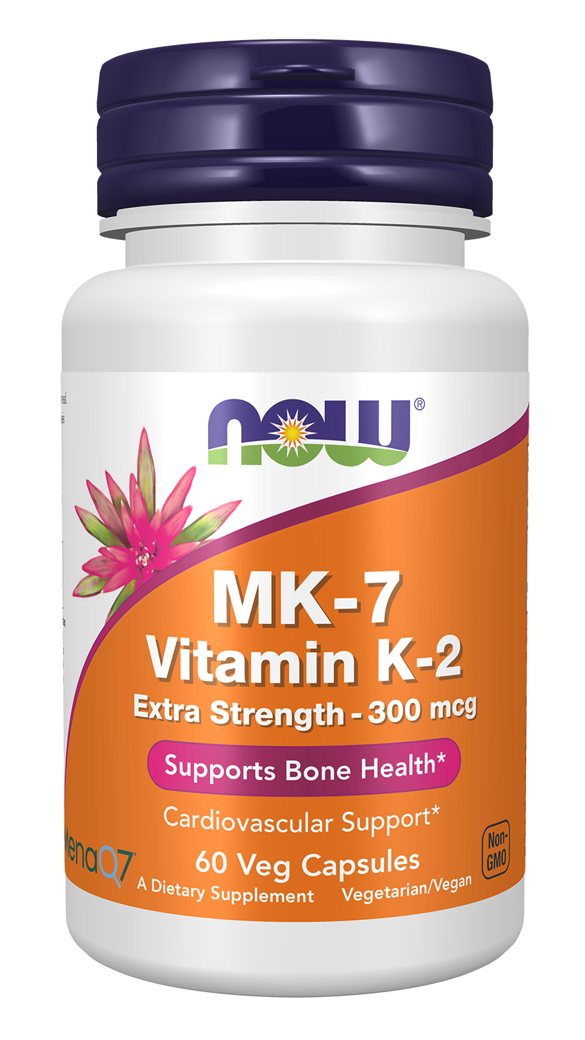 Now Vit K2 (MK7) 100mcg 60 Cápsulas