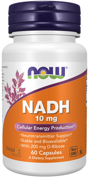 Now Nadh 10 Mg 60 Cápsulas