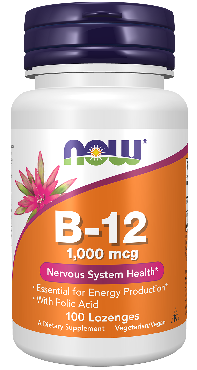 Now Vit B12 1000mg 100 Cápsulas