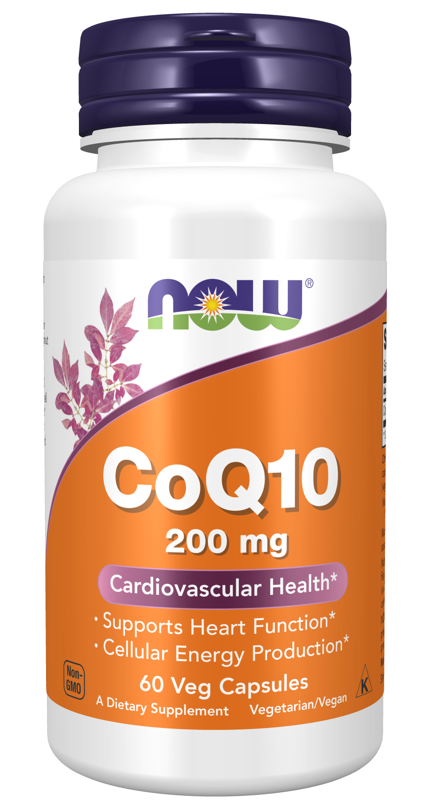 Now CoQ10 200mg 60 Cápsulas