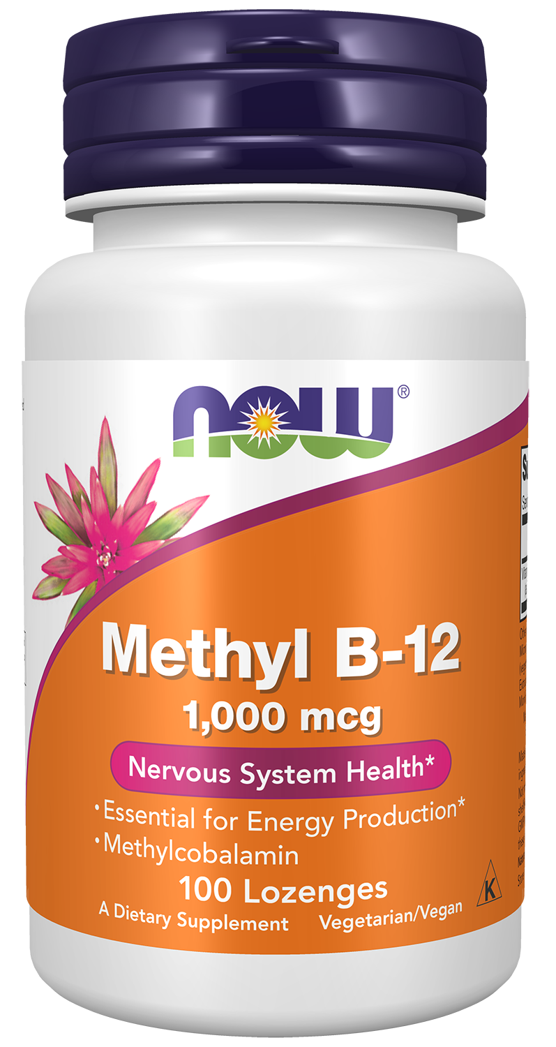 Now Methyl B12 1000 mcg 100 Losangos