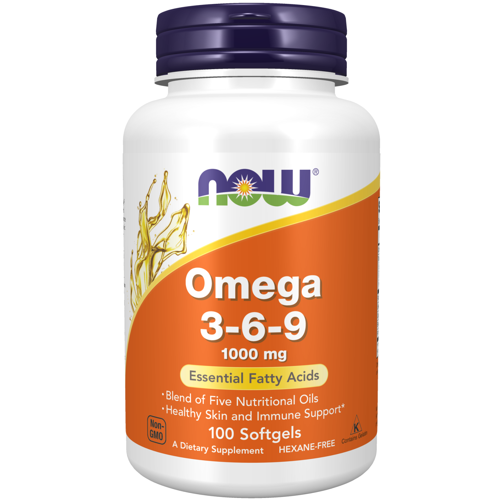 Now Omega 3-6-9 100 Cápsulas