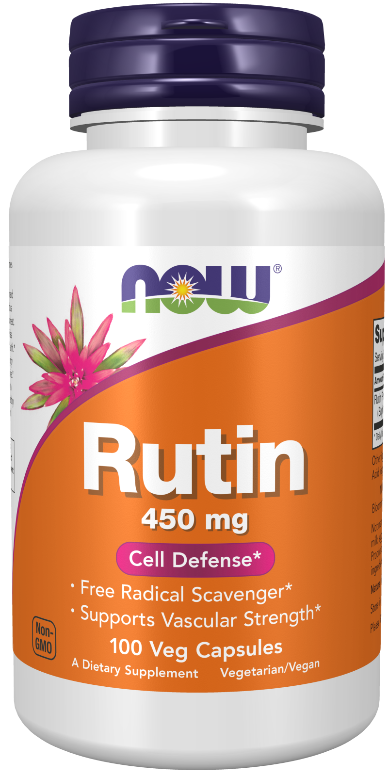 Now Rutin 450 Mg 100 Cápsulas