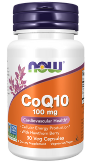 Now CoEnzima Q10 100mg 30 Cápsulas