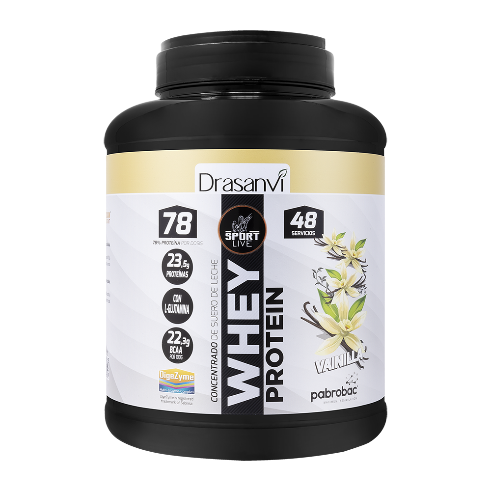 Drasanvi Whey Protein Conc. Baunilha 1,450Kg