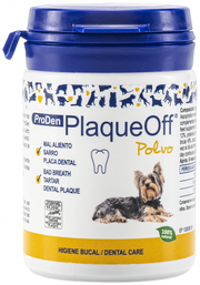 ProDen Plaque-Off Pó 40g – Suplemento Dentário para Cães e Gatos