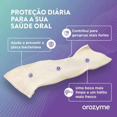 Tiras Mastigáveis Enzimáticas Orozyme Snacks S para Cães Pequenos – Embalagem 224g