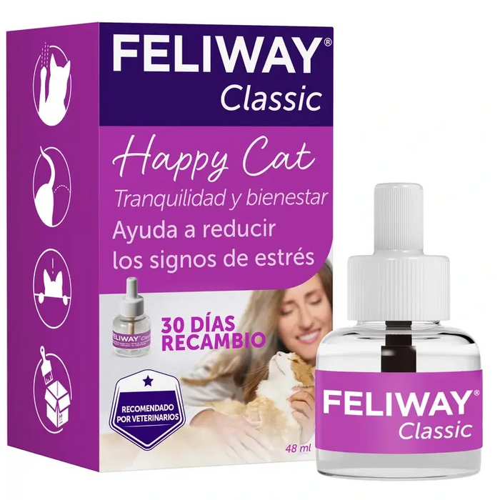 Ceva Feliway Classic Recarga 48ml – Reposição Anti-Stress para Gatos