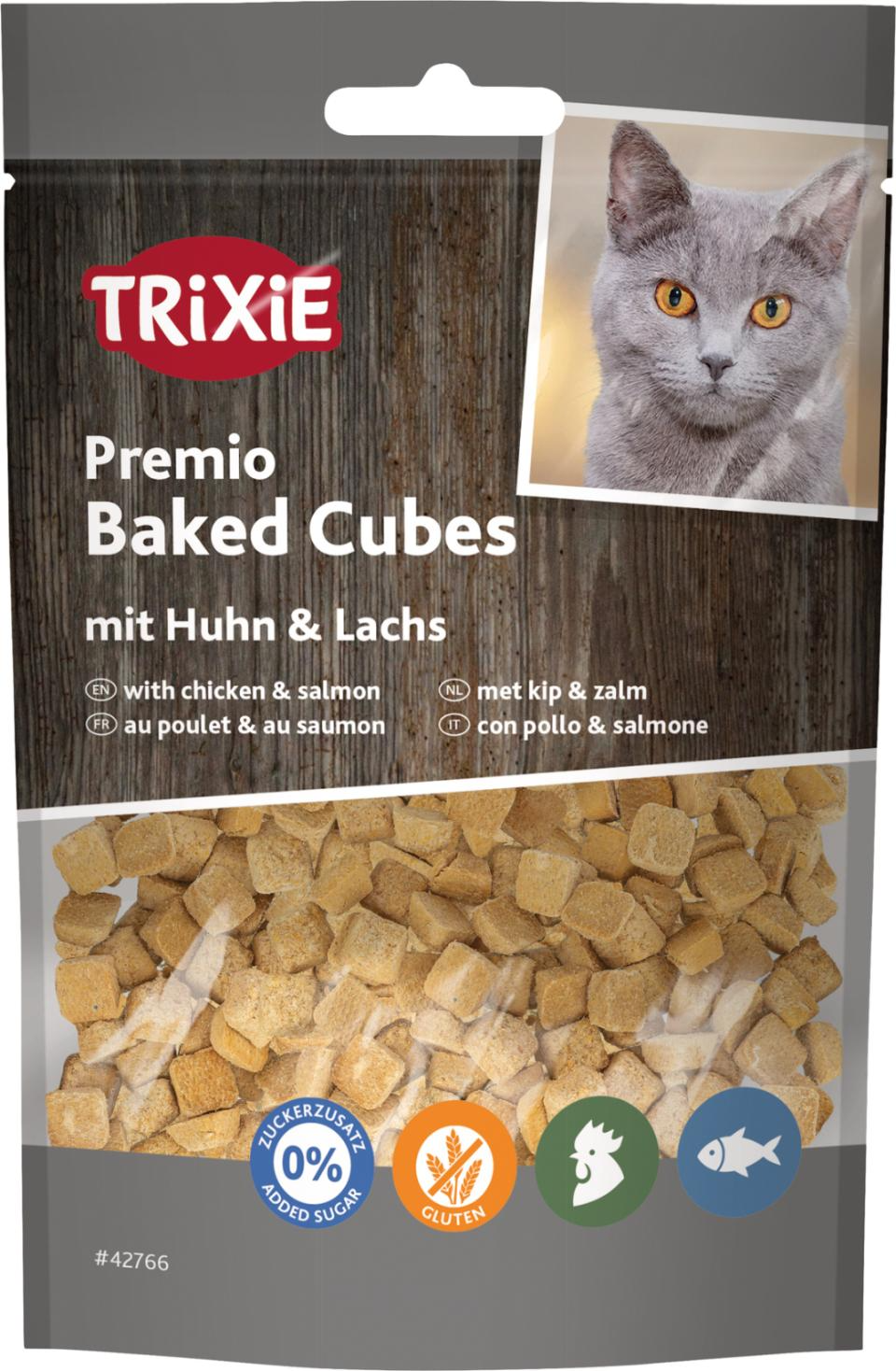 Trixie Premio Baked Cubes Frango e Salmão
