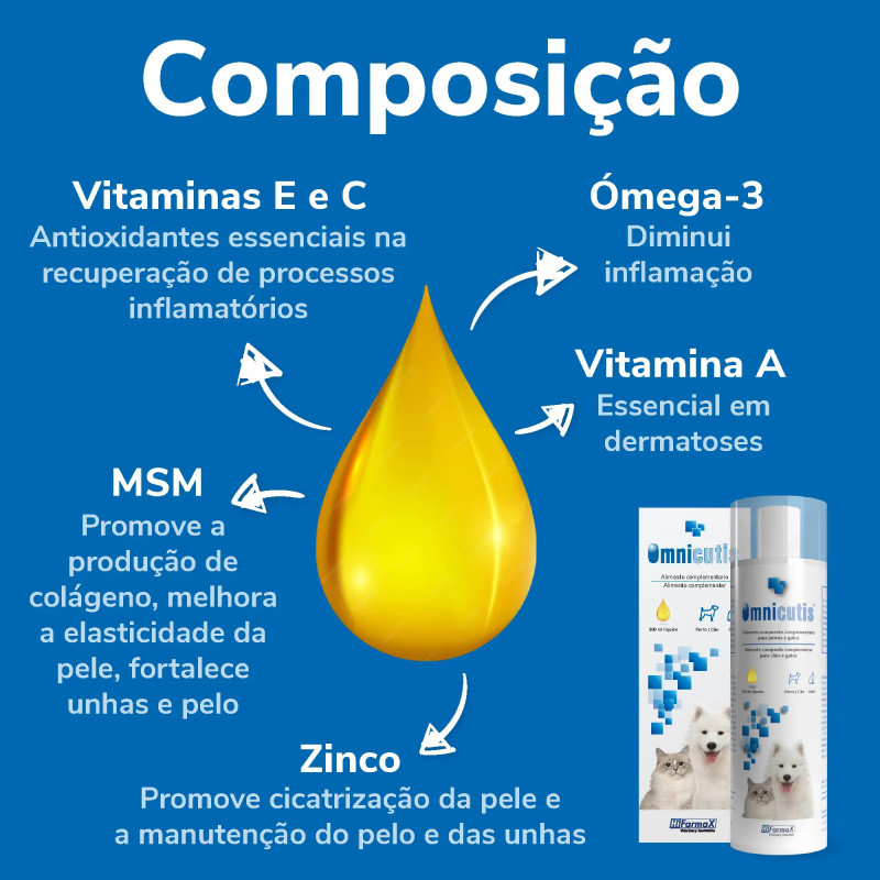 Hifarmax Omnicutis Solução Oral Concentrada – 200ml