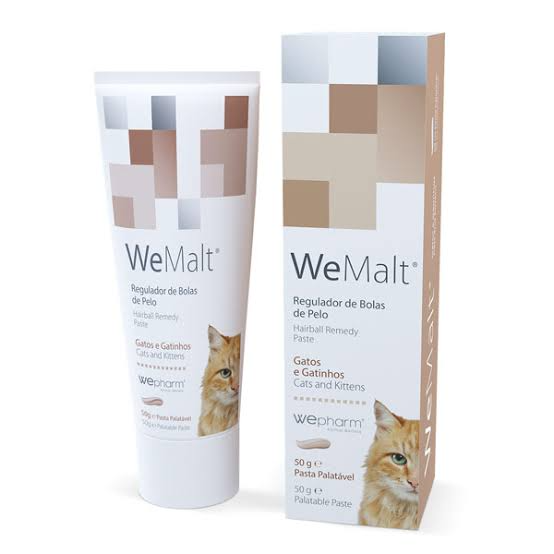 WeMalt Pasta 50g – Regulador de Bolas de Pelo para Gatos e Gatinhos