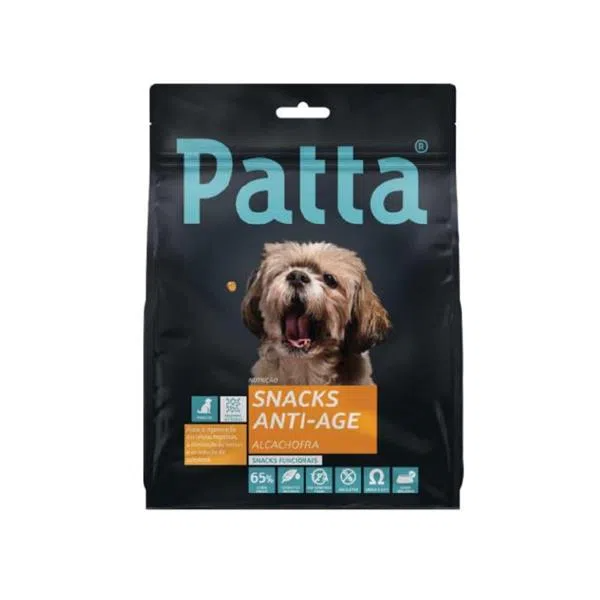 Patta Snacks Anti-Age 175g – Snacks Funcionais para Cães