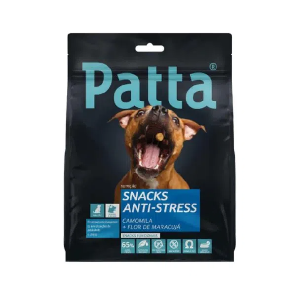 Patta Snacks Anti-Stress 175g – Snacks Funcionais para Cães