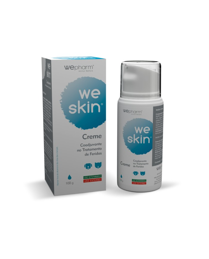 WeSkin Creme Reparador Cicatrizante 100g – Para Cães e Gatos