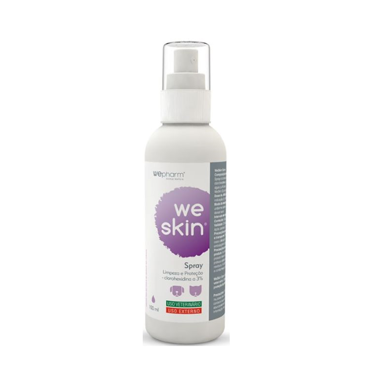 WeSkin Spray Antisséptico 100ml – Spray de Limpeza e Proteção para Cães e Gatos