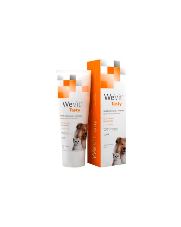 WeVit Tasty Gel 100g – Suplemento Multivitamínico e Calórico para Cães e Gatos