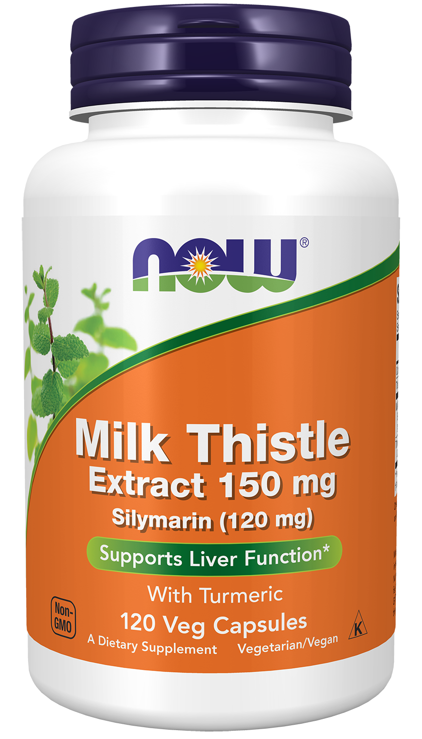Now Milk Thistle Extract 150 mg 120 Cápsulas