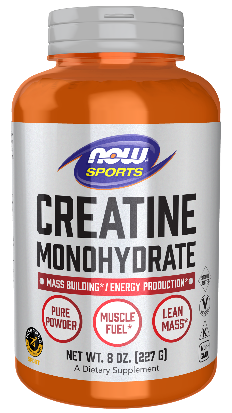 Now Creatina Monohidrato em Pó 227g