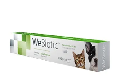 WeBiotic Pasta Oral 12ml – Alimento Complementar para Cães Pequenos e Gatos