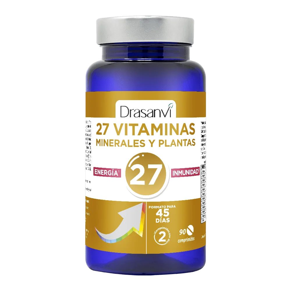 Drasanvi 27 Vitaminas + Minerais Energia  90 Comps