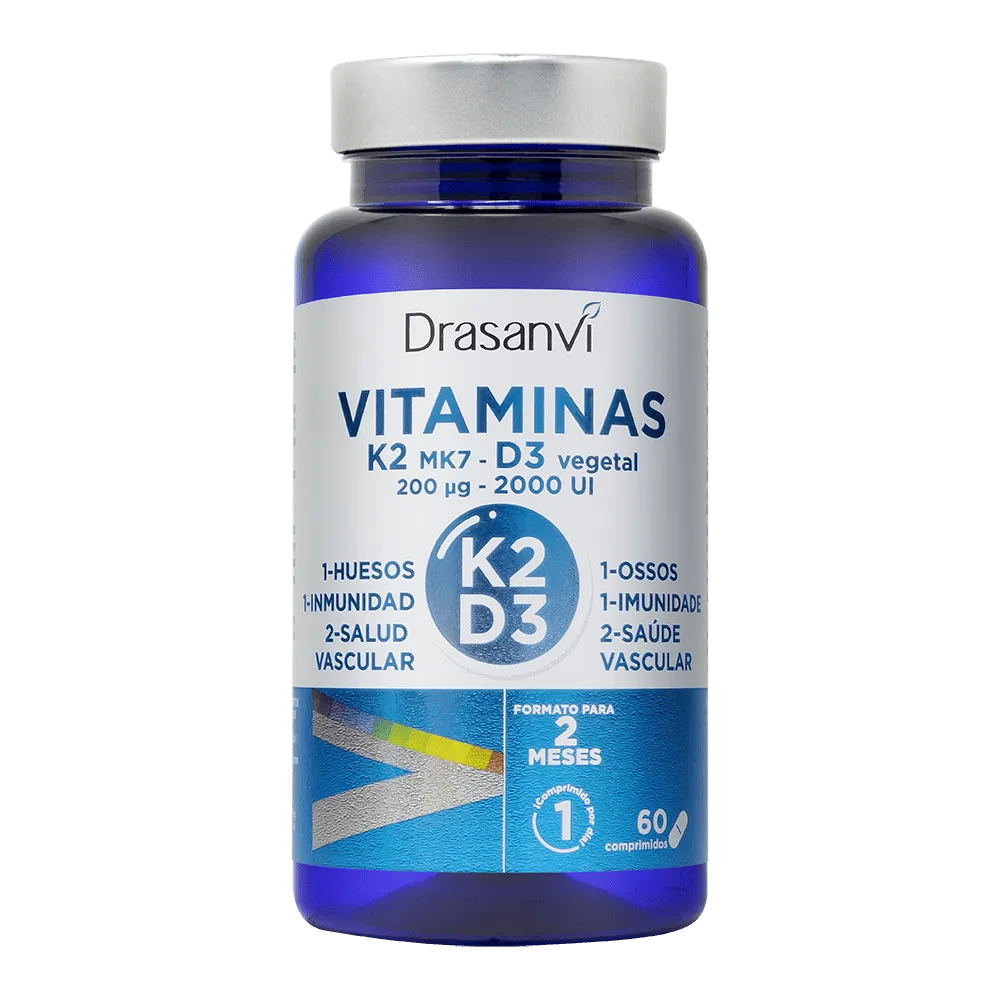 Drasanvi Vitamina K2 + D3 60 comprimidos