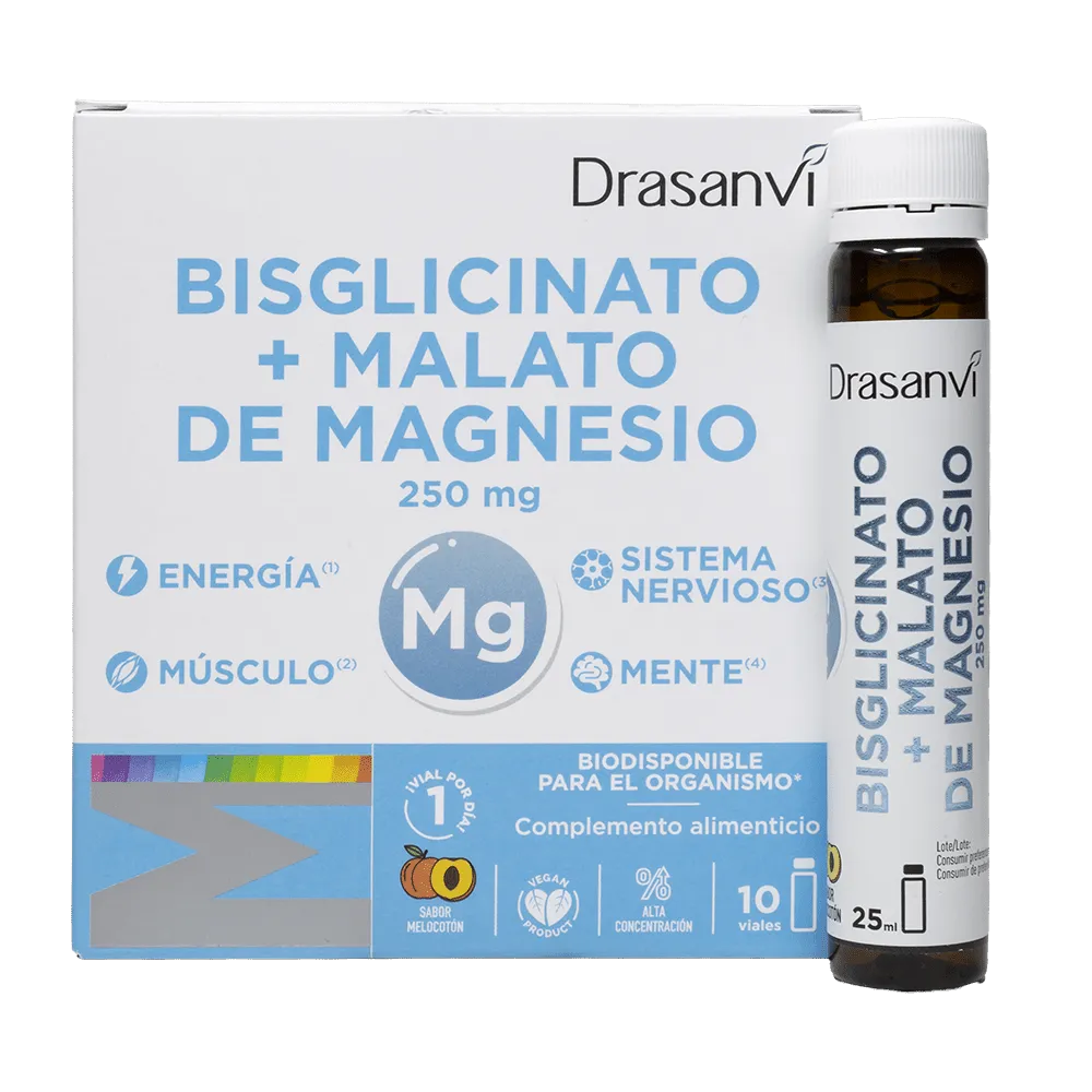 Drasanvi Biglicinato Magnesio+Malato 25mg x 10amp