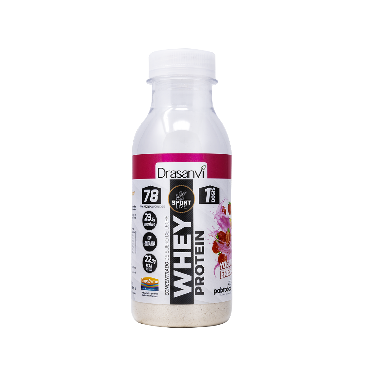 Drasanvi Monodose Whey Protein Iogurte Morango 30g